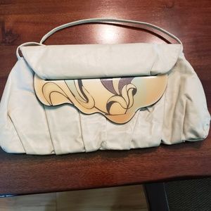 Patricia Smith Vintage 1980 Cream Moon Bag Shoulder Strap Excellent Condition